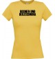 Lady T-Shirt Fußball Ländershirt Bosnien und Herzegowina, gelb, L