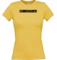 Lady T-Shirt Fußball Ländershirt Saudiarabien, gelb, L