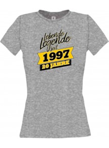 Lady T-Shirt Lebende Legenden seit 1997 20 Jahre