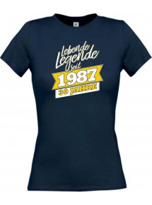 Lady T-Shirt Lebende Legenden seit 1987 30 Jahre