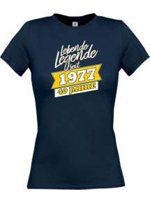 Lady T-Shirt Lebende Legenden seit 1977 40 Jahre