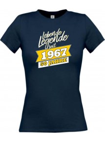 Lady T-Shirt Lebende Legenden seit 1967 50 Jahre