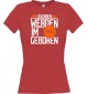 Lady T-Shirt Legenden werden im MÄRZ geboren, rot, L