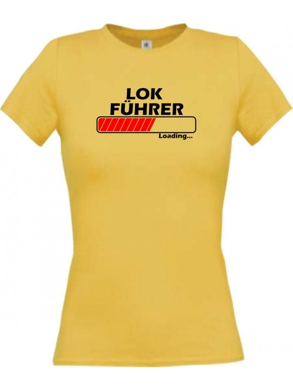 Lady T-Shirt Lokführer Loading