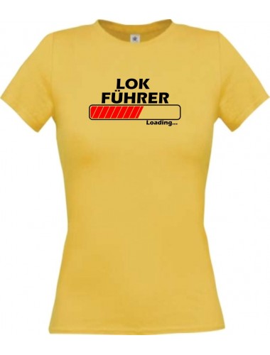 Lady T-Shirt Lokführer Loading