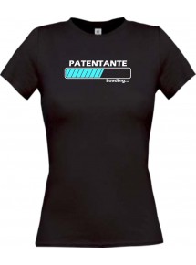 Lady T-Shirt Patentante Loading schwarz, L