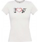 Lady T-Shirt Obst I love Olive