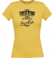 Lady T-Shirt Wahre Schönheit kommt aus Berlin, gelb, L