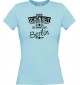 Lady T-Shirt Wahre Schönheit kommt aus Berlin, hellblau, L