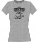 Lady T-Shirt Wahre Schönheit kommt aus Berlin, sportsgrey, L