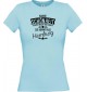 Lady T-Shirt Wahre Schönheit kommt aus Hamburg, hellblau, L