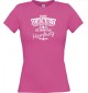 Lady T-Shirt Wahre Schönheit kommt aus Hamburg, pink, L