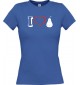Lady T-Shirt Obst I love Birne Williams, royal, L