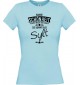 Lady T-Shirt Wahre Schönheit kommt aus Sylt, hellblau, L