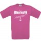 Männer-Shirt Heimathafen Frankfurt  kult, pink, Größe L