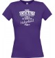 Lady T-Shirt Wahre Schönheit kommt aus Helgoland, lila, L