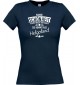 Lady T-Shirt Wahre Schönheit kommt aus Helgoland, navy, L