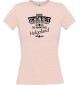 Lady T-Shirt Wahre Schönheit kommt aus Helgoland, rosa, L