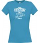 Lady T-Shirt Wahre Schönheit kommt aus Helgoland, türkis, L
