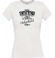 Lady T-Shirt Wahre Schönheit kommt aus Helgoland, weiss, L