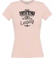 Lady T-Shirt Wahre Schönheit kommt aus Leipzig, rosa, L