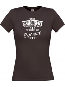 Lady T-Shirt Wahre Schönheit kommt aus Bochum