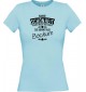 Lady T-Shirt Wahre Schönheit kommt aus Bochum, hellblau, L