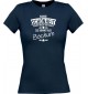 Lady T-Shirt Wahre Schönheit kommt aus Bochum, navy, L