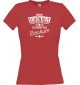 Lady T-Shirt Wahre Schönheit kommt aus Bochum, rot, L