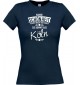 Lady T-Shirt Wahre Schönheit kommt aus Köln, navy, L