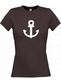 Lady T-Shirt Anker Boot Skipper Kapitän, kult