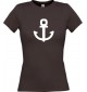 Lady T-Shirt Anker Boot Skipper Kapitän, kult