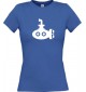 Lady T-Shirt U-Boot, Tauchboot, Kapitän, kult, royal, L