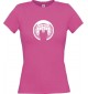 Lady T-Shirt Tattoo Style Anonymous pink, L