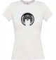 Lady T-Shirt Tattoo Style Anonymous weiss, L
