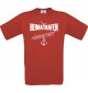 Männer-Shirt Heimathafen Frankfurt  kult, rot, Größe L