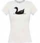 Lady T-Shirt Tiere Ente, Duck