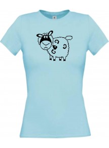 Lady T-Shirt Funny Tiere Schaf Schäfchen