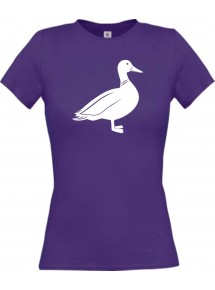 Lady T-Shirt Tiere Ente