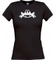 Lady T-Shirt Funny Tiere Frosch Kröte