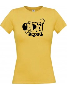 Lady T-Shirt Funny Tiere Hund Dog