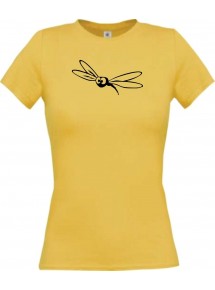 Lady T-Shirt Funny Tiere Fliege Insekt