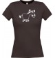 Lady T-Shirt Funny Tiere Esel