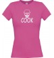 Lady T-Shirt breaking Bad White Cook Chemistry Walter kult, pink, L