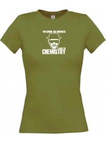 Lady T-Shirt breaking Bad White Cook Chemistry Walter kult, moos, L