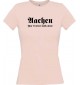 Lady T-Shirt Aachen You ll never walk alone, Sport, kult, rosa, L
