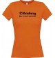 Lady T-Shirt Oldenburg You ll never walk alone, Sport, kult, orange, L