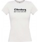 Lady T-Shirt Oldenburg You ll never walk alone, Sport, kult, weiss, L