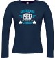 Lady-Longshirt Awesome since 1987 the Year of the Legends, blau, L