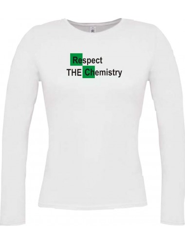 Lady-Longshirt Respect THE Chemistry weiss, L